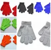 Kerstcadeaus Kinderen Winterhandschoenen Effen kleur Candy Volvinger Magic Knit Warm Jongens en meisjes skiën Stretch buitenshuis breien