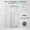 Custodia per telefono resistente con forte glitter trasparente Defender Terminator per iPhone 15 14 13 12 11 Pro Max Mini XR XS X 8 7 Plus