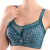 Soutien-gorge Push Up grande taille en dentelle, Bralette ajustée, style d'été, sous-vêtements sexy en dentelle pour femmes 95D, lingerie sutian 2020 197f