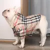 Ubranie dla zwierząt domowych Wodoodporna tkanina wiatrówka w kratę ubrania psa psa jesienne misiez Schnauzer Bichon FRIZE JARRE AERO CONTATING248D