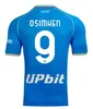 나폴리 축구 유니폼 23 24 Kvaratskhelia 할로윈 특수 셔츠 미자 마일 로트 나폴리 아이 Zielinski H.Lozano Osimhen Politano Football Shirts