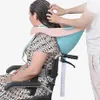 Badrumsänkor slang leverans vikbar handfat bekvämt schampoverktyg för gravida kvinnor enkelt hår tvätt silikon plast äldre 296d