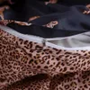 LOVINSUNSHINE Bettbezug King Size Queen Size Tröster-Sets Bettwäsche-Set mit Leopardenmuster AB#196 Y200111208Z