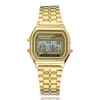 Wristwatches Gold Silver Women Men Watch Led Digital Watches Square Women's Dress Sports Ladies Clock Hodinky Relogios Femini278t