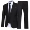 Men's Suits Blazers Trend Suit Two-piece Male British Gentleman Hair Stylist Groom Wedding Dress Formal Dress Mens Blazer Wed246t