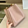 Moda çanta omuz çantası t kadın çantalar kadın basit rahat tasarım kova çantası büyük kapasite zarif deri çanta lüks crossbody çanta