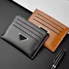 Vintage Card Bag Men's Women's Coin Short Wallet Ultra thin Bank Card Clip 7 Slots Double Sided Whole Volume PC6636236n