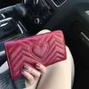 سيدة جديدة كاملة Long Wallet Multicolor Coin Card حامل بطاقة أصلية Women Classic Zipper Pocke Clutch Bag 12238n