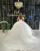 Weiße Ballkleid-Brautkleider, Elfenbeinfarbene Brautkleider, formelle Applikationen, Reißverschluss, Schnürung, Übergröße, neu, maßgeschneidert, Tüll, Spitze, herzförmig, ärmellos, mit Pailletten