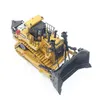 HUINA 1700 150 Schwerer Bulldozer aus Druckguss-Legierung, statisches Modell, Raupenrad-Bulldozer, Kinder-Lernspielzeug LJ22392