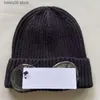 Bonnet / Skull Caps Designer deux lentilles lunettes lunettes bonnets hommes chapeaux tricotés casquettes de crâne en plein air femmes Uniesex hiver bonnet noir gris bonnet T230910