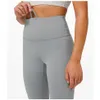 Lu00 Pantalon de Yoga Wunder Train leggings de sport taille haute pour femmes 25 vêtements de Yoga sensation nue au sol d'eau 243p