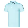 Roupas de golfe de verão novos homens manga curta camiseta de golfe casual moda menino esportes ao ar livre shirt295v
