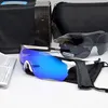 3PCS Objektiv EVZERO Radfahren Sonnenbrillen Fahrrad Brillen Vollformat TR Schwarz Polarisierte objektiv Outdoor Sport sonnenbrille MTB Zyklus brille251f