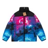 Herren Stylist Mantel Winterjacke Mode Gesicht Männer Frauen Mantel Jacken mit Reißverschlüssen Daunen Damen Oberbekleidung Kausal Hip Hop North M/L/XL/2XL JK