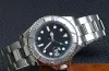 Herrklocka delar att vara partner rolexwatchyacht stil 40mm silver dial master automatisk mekanisk safir glas klassisk modell vikbar spänne spänne armbandsur wi