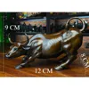 Copper Production Charging Bull Creative Gifts Lucky Ornaments Aktiemarknad och affärshemskontor Decoration Feng Shui T200710197T