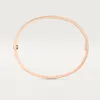 herenarmband designerarmband damesarmband roestvrij staal roséverguld metaal 4 mm en 6 mm armband met sluiting schroevendraaier damesarmband als cadeau