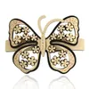 Wedding Hair Jewelry Classic Butterfly Accessory Ornament Clip Pin Barrettes for Women Girls Fine tail Holders Tiara Office Career 230909