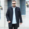 Men's Trench Coats Arrival Fashion Super Large Men Spring Long Casual Windbreaker Single Breasted High Quality Plus Size MLXL2XL3XL4XL5XL6XL7XL 230909