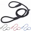 3 kleuren Hele hondenriemen Sliptouw Lead Leash Sterke, zware gevlochten touwen Geen trektraining Leidt Halsband voor medium groot 262S