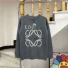 Winter wool sweater knitted sweatshirt designer embroidered sweatshirt necklace pullover coat jacquard sweater winter warm hoodie luxury womens clothing