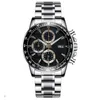 Mens Designer Watches F1 Chronograph armbandsur Montre de Luxe Business Quartz Watch2367