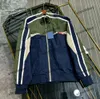 xinxinbuy men designer coat jacket nylon paneled letter jacquard longleeves white white black khaki green s-2xl