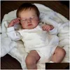 Puppen 50 cm 3D-Farbe mit sichtbaren Adern Soft Sile Reborn Baby Doll Spielzeug wie echte 20 Zoll Slee Alive Kids Boneca Art Bebe Drop Lieferung Dhxq4