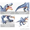 Block Toys Big Size Siffror Modell Byggnadsblock Velociraptor R230911