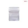 Bolsas de jóias Clear Bag Resealable Zipper Plastic Grip Pack para pulseira brincos 97qe