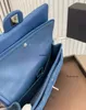 Marke Denim Umhängetasche für Frauen Designer Kette Riemen Gesäßtasche Hohe Qualität Flap Bag Weibliche Luxus Klassische Cowboy Tasche Messenger Taschen Geldbörsen Und Handtaschen 2482