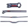 Race Face Next Red Black Matte 3K Carbon Fiber Bicycle Styrbar Set Mountain Bike Styrbar STEM SEATPOST212S