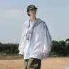 Men's T Shirts Solid Color Long Sleeved T-shirts Man Loose Korea Fashion Large Size 0-neck Tops Cotton Basic Shirt Autumn Streetwear