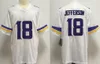 18 Justin Jefferson Stitched football Jerseys Men Women Youth S-3XL green white home away jersey