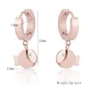 Dangle Earrings Cute Fish Women 316L Stainless Steel Rose Gold Color Animal Design Earring Wedding Gift Female Statement Jewelry