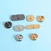 Brooches Lapel Pins LETTERS CALM Down CHEER UP JUST STOP SMILE RELAX Brooch Alloy Badge Jewelry Gift