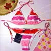 Nya kvinnliga baddräkter Bikini Set Multicolors Summer Time Beach StyleWind Badkläder Läs till Ship216T