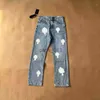 Jeans da uomo firmati da uomo fanno vecchi pantaloni dritti lavati cromati pantaloni con lettere stampe per donna uomo pantaloni lunghi casual stile cuori X0911