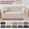 Stolomslag Coolazy Stretch Plaid Sofa Slipcover Elastic Soffa Covers för vardagsrum Funda Sofa Stol Couch Couch Heminredning 1234-sits 230909