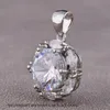 Pedra preciosa natural alta edição clássico pingente de diamante colar elegante colares delicados corrente 14k com pendente joias artesanais joias joias ornamentadas