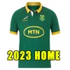 جنوب 2023 2024 أفريقيا الركبي القميص 23 24 SEVENS Signature Edition Choiss مشترك للرجال الكريكيت الموحد للبولو Thirts التدريب 4XL 5XL