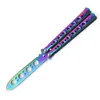 Portable Folding Butterfly Knife Trainer Stainless Steel Pocket Practice Training Tool for Outdoor Games Hand Movements