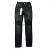 Mäns jeans lila varumärke jeans män designer jeans anti smal fit casual fashiion jeans true märke x0911