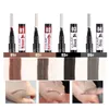 Potenziatori per sopracciglia Penna naturale impermeabile Fourclaw Eye Brow Tint Trucco tre colori Matita Marrone Nero Grigio Pennello Cosmetici 230911