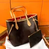 Designer bags MM GM tote bag Evening bags neverfulltote womens Shopping never Genuine handbags full purses lady totes Coin Purse 2pcs set