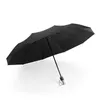 المظلات الطوارئ إنقاذ أوتوماتيكي قابلة للطي مظلة مقاومة للرياح أنثى ذكور سيارة فاخرة الأعمال رجال أمطار أمطار نساء الأطفال