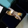 Bangle High Quality 925 Sterling Silver Cross Bracelets Rose Gold Color Zricon Bracelet For Women Fashion Jewelry LB048
