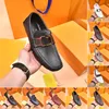 90model Hommes Robe Chaussures Marque de luxe 2023 Cuir Designer Mocassins Mocassins Respirant Slip sur Noir Conduite Chaussures Plus Taille 38-46