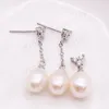 Halsbandörhängen set Wuzhou Soxw Natural Freshwater Pearl Jewelry and For Women Pendant